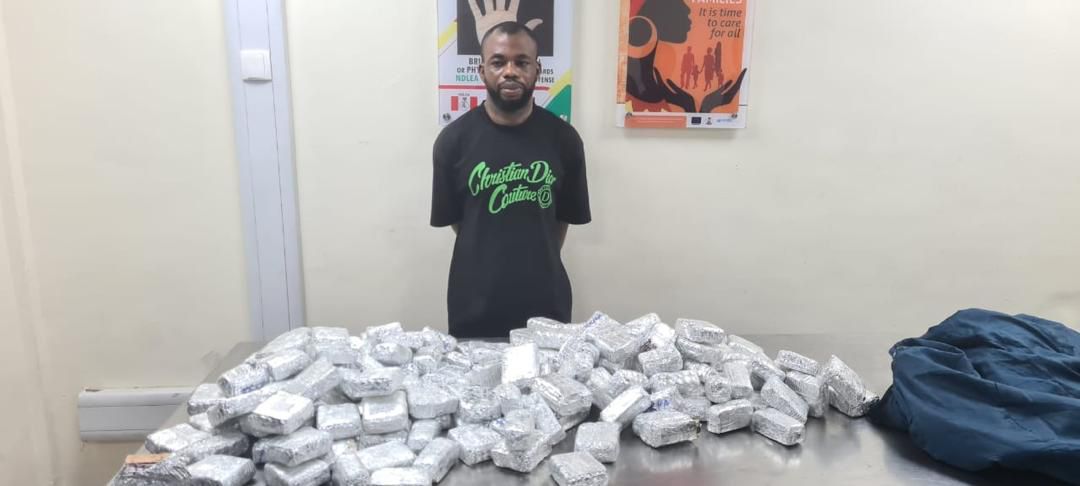 NDLEA intercepts opioids, meth in carton walls, winter jackets, cream at Lagos airport (videos/photos)